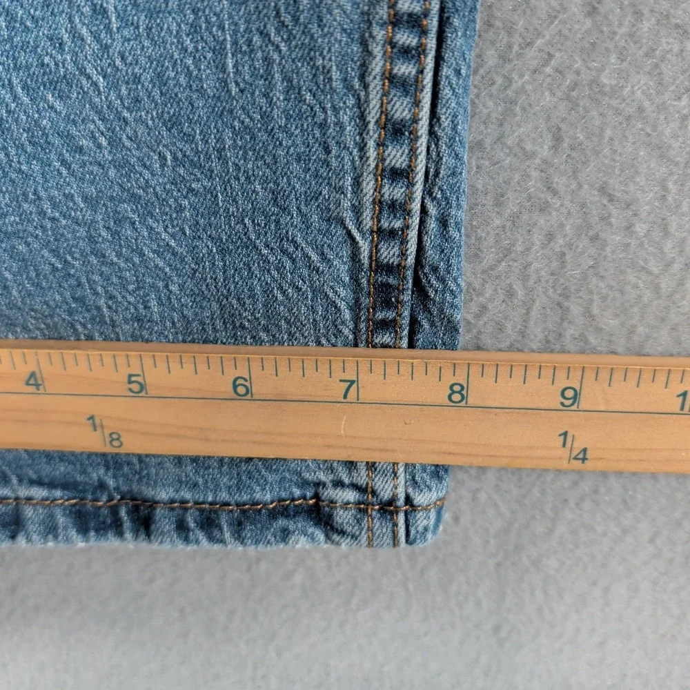 Levi's 505 Jeans Men's 36x32 Light Wash‎ Straight Leg Denim